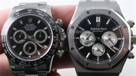 rolex daytona vs audemars piguet royal oak|Rolex Daytona vs Audemars Piguet Royal Oak Chrono .